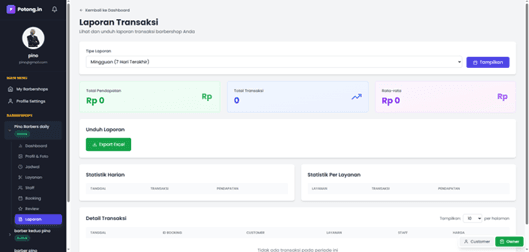 Potongin — Barbershop Marketplace Ecosystem - Preview 5