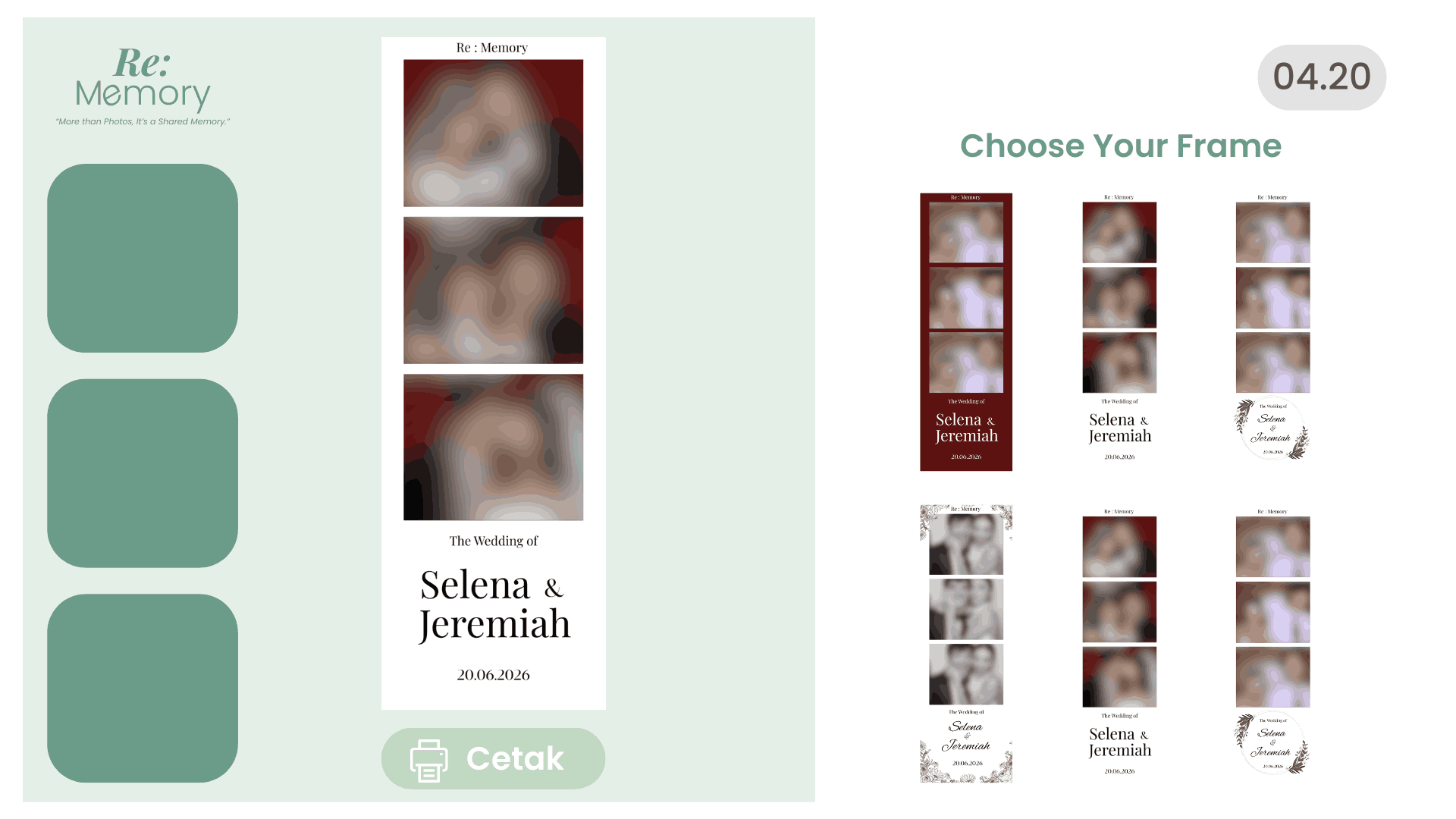 re:memory — Event Photobooth Web App with Live Capture & GIF Gallery - Preview 4
